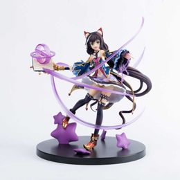 27cm Japanese Anime Princess Connect! Re:Dive Kyaru PVC Action Figure Toy Game Statue Collection Model Doll Gift Q0722