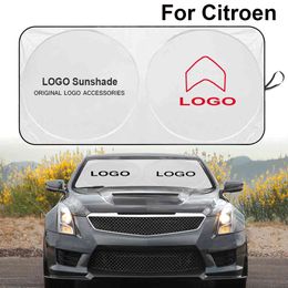 Car Windshield Sunshade Anti UV Parasol Auto Visor Cover Sun Block For Citroen C1 C2 C3 C4 C5 Berlingo Xsara Grand Picasso Sax Car