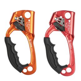 Outdoor Gadgets Professional Arborist Rock Climbing Equipment Carabiner Mountaineer Right Hand Climbing Ascender Cave Rope Exploring Device Riser
