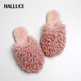New Sweet pink home shoes women slippers Japanese fashion soundless home slides non-slip cozy indoor slippers woman new sale Y0731