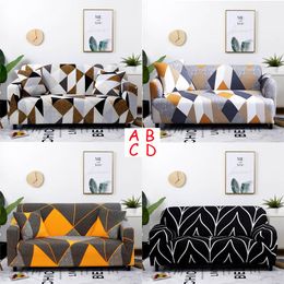 Coberturas de sofá multi-estilo Set Elastic Corner para sala de estar sofá capa casa decoração montar slipcover