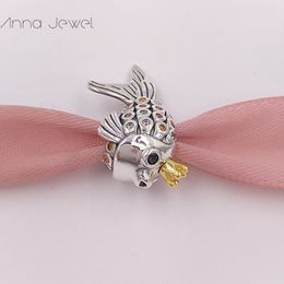 charms for bear Jewellery making kit Russian Fairytale Fish pandora 925 silver beaded bracelets teen girls women bangle bead pendant necklace birthday gift 792014CCZ