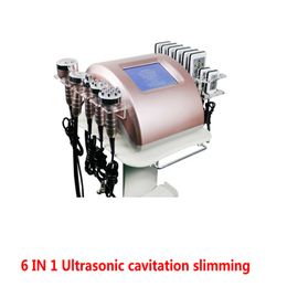 6 IN 1 40K macchina dimagrante per cavitazione ad ultrasuoni Lipolaser RF dispositivo per la perdita di peso sottovuoto cura della pelle attrezzature per saloni di bellezza rimozione delle rughe