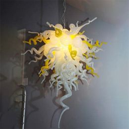 Modern Chandeliers Hanging Lamp Kitchen Bar Pendant Lights Hand Blown Glass Suspensions Chandelier Home Bedroom