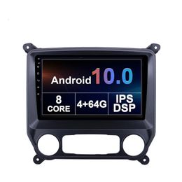 Car Dvd Player with Gps for Chevrolet COLORADO 2014-2015 2016-2018 Android 2din 10 Inch 4g Wifi support Carplay TPMS DVR OBD II Rear camera