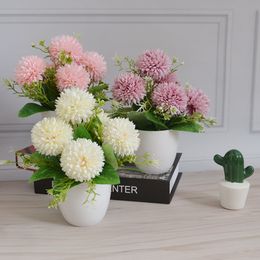 Artificial Flower Onion Ball Home Table Decoration Bonsai Living Room Restaurant Bar Decoration Shooting Props Scene Layout