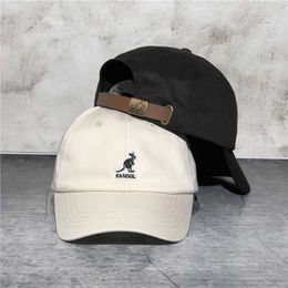Top high quality kangaroo hat soft top korean men women baseball caps embroidery hat tide brand hip-hop cap snapback Q0911