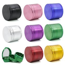 4 Layers Herb Grinder Metal Plate 55MM Hand Tobacco Smoking Accessories Cigarette Accessores