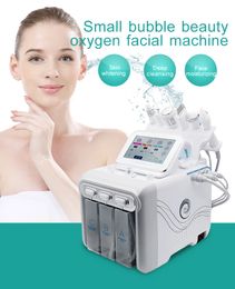 6 in 1 hydra microdermabrasion oxygen facial beauty machine effective skin cleaning blackhead removal salon use