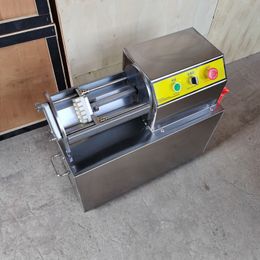 Commercial Electric French Fries Machine Stainless Steel Potato Strip Cutter Vegetable Cutting 220V