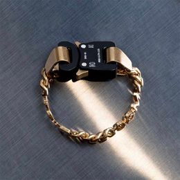 Statement Jewellery 1017 Alyx 9sm Alyx Bracelet Bnagle Hip Hop High Performance Design Party Christmas Teens Gifts Q0717