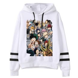 My Hero Academia MHA Merch Hoodies Boku No Hero Academia Sweatshirts Cosy Tops Pullovers G1007