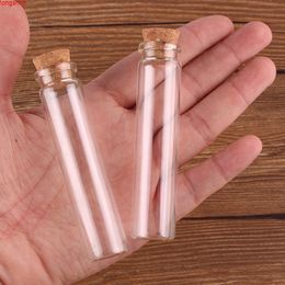 50pcs 18*80*12.5mm 13ml Mini Glass Wishing Spice Bottles Tiny Jars Vials With Cork Stopper pendant craftsgoods