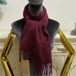 Unisex long scarf shawl pashmina good quality 100% cashmere material Warm scarves embroidery letters pattern size 180cm-32cm