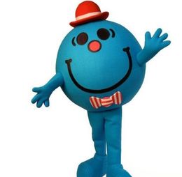 Halloween Blue Sphere Mascot Costume Top Quality Cartoon Cute Ball Anime theme character Christmas Carnival Party Costumes