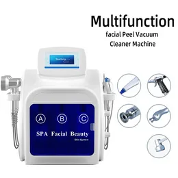 5 head Multifunction microdermabrasion machine water diamond dermabrasion water peeling led lights facial machine SPA salon