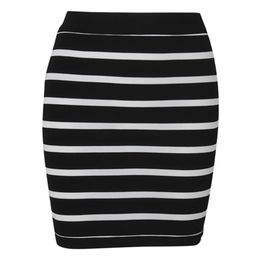 Bandage Skirts Women Summer Ladies Mini Bodycon Striped Party Club Celebrity Sexy Clothes 210515