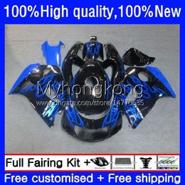 Body For SUZUKI SRAD GSXR750 600CC GSXR 750 600 CC 96 97 98 99 00 Bodywork 16No.52 GSX-R600 750CC GSXR600 96-00 GSXR-750 1996 1997 1998 1999 Blue flames 2000 Fairing Kit