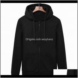 Hoodies & Clothing Apparel Drop Delivery Mens Hoodie With Hood Sweatshirts Jackets Fleece Streetwear Warm Tracksuit Hoody Coats Veet Sweatshi