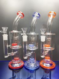 Recycler glass bong dab oil rig bongs cyclone recycling water pipe heady bongs rigs somking pipes cheechshop