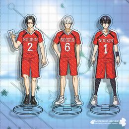 Burning Kabaddi Anime Manga Characters Acrylic Stand Model Board Desk Interior Decoration Standee Gift Couple Doll Collect 16cm G1019