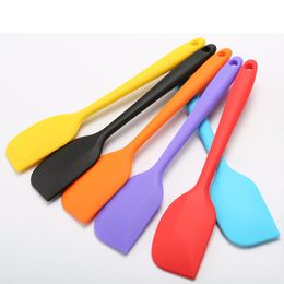 Silicone Cream Spatula Shovel Butter Scraper Kitchen Cake Trowel Heat Resistant Icing Spoon Mixing Baking Tool Tools DH9481