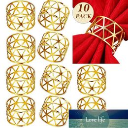 Pcs Back Pattern Wedding Napkin Rings Table Decoration Hollow Out Family Gatherings Everyday Use Buckle Holder Factory price expert design Quality Latest Style