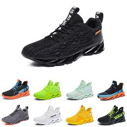 Erkek Kadın Koşu Ayakkabıları Üçlü Siyah Sarı Kırmızı Lemen Yeşil Serin Gri Erkek Eğitmenler Spor Sneakers Kırk Sekiz