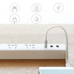 Power Strip 2 Socket Outlet Plug power-sockets with 3 USB ports Home Strips high quality ottie