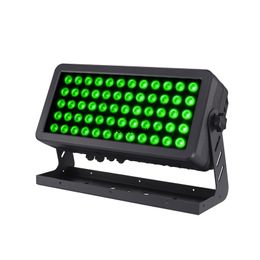 2pcs IP65 outdoor led rgbw wall washer floodlight dmx 60x15w 4in1 led waterproof city color wash lighting