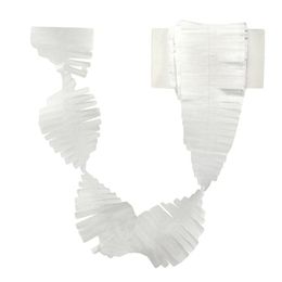 Decorative Flowers & Wreaths DIY Paper Garland Shredded Strip Crinkle Decoration Party Supplies White Home 1 Pc