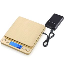 Mini Digital Scale 3000g 3kg/2kg/1kg 0.1g Accuracy Backlight Electric Pocket Weight For Kitchen food Measuring Tools Libra 210927