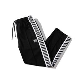 Descuento Pantalon A Rayas Blanco Negro Mujer 2022 en venta en DHgate.com