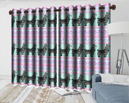 Curtain & Drapes Made Window 3d Cartoon Animal Modern Pattern Mianyang Living Room Bedroom Kitchen Blackout Curtains