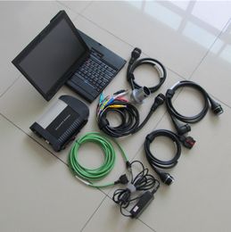 Newest SD C4 with MB Star Diagnosis Tool Connect 4 V2023.09 SSD 360GB in laptop X200T ready to use for mb cars truck