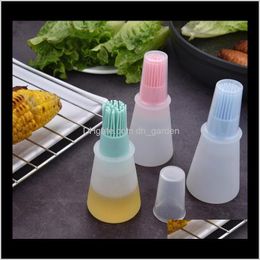 Other Kitchen Tools Kitchen, Dining Bar Home & Garden Drop Delivery 2021 Food Grade Sile Bottle High Temperature With Lid Barbecue Baking Con