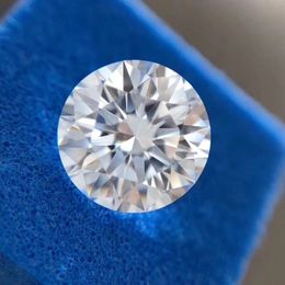 Loose Moissanite Color Round Brilliant Excellent Cut Stone jewelry Lab diamond ring material