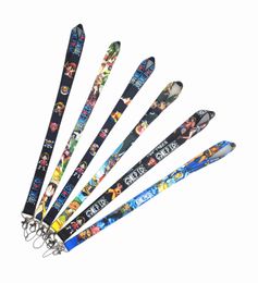 anime id straps UK - Beststyle Cartoon Anime Lanyard Strap For Keychain ID Card Cover Pass Gym USB Badge Holder Key Ring Neck Straps Accessories