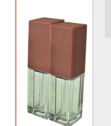2021 5ml Empty Lip Gloss Tube, High-end Elegant Reddish Brown Liquid Lipstick Refillable Tube fast shipping
