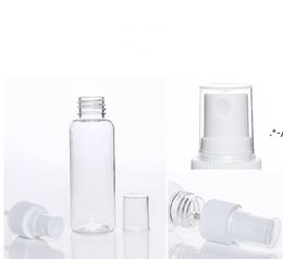 NEW1500pcs 30ml Travel Transparent Plastic Perfume Atomizer Spray Bottle Empty Cosmetic Containers With White Sprayer RRF11281