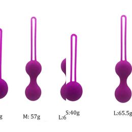 NXY Vagina Balls Silicone Vaginal Balls Sex Toys for Woman Kegel Chinese Geisha Ben Wa Smart Ball Vagina Tightening Exercise Shop1211