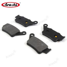 Motorcycle Brakes Arashi Rear Brake Pads For BENELLI BX 570 Motard 2008 2009 2010 Discs Rotors Pad