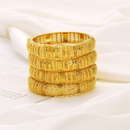 Bangle Bangrui Vintage 60mm Openable Gold Colour Bracelet Elegant Jewellery For Dubai Africa Arab Women Party Gift