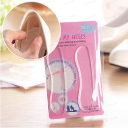 Wearproof Invisible Silicone Back Heel Liner Gel Cushion Pads Insole High Shoes Pad Foot Care Tools