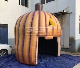 Customised Halloween party event decoration Giant inflatable pumpkin house tent