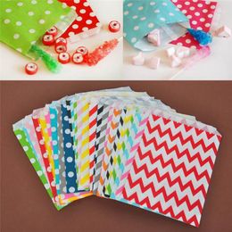 Gift Wrap A Variety Of Disposable Candy-colored Paper Bags Wedding Party Decoration Packaging