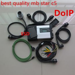 Diop Diagnostic Tool MB Star C5 Sd Connect for Benz Car & Truck sd c5 with diop WIFI and 203.09v xentry