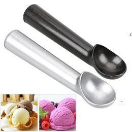 New Aluminum Ice Cream Spoon Non-Stick Ice Cream Scoop Anti-Freeze Aluminium Alloy Ice Ball Maker Frozen Yogurt Cookie Dough Ball Spoon EWE