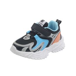 CNFSNJ spring autumn new children's casual shoes boys girls breathable wild sports shoes soft bottom net travel shoes size 21-30 G1025