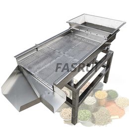 Large Capacity Grain Screening Machine For Wheat Corn Rice Beans Cereal Separating Maker Grain Sieving Vibration Manufacturer